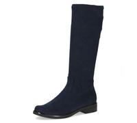 CAPRICE Femme Damen 9-25512-41 Botte Tendance, Bleu Marine Stretch, 40 EU