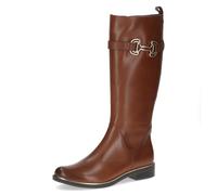 CAPRICE Femme Damen 9-25516-45 Botte Haute Jusqu'au Genou, Cognac Comb, 38.5 EU