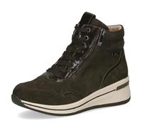 CAPRICE Femme Damen 9-26103-45 Botte Tendance, Kaki Comb, 37 EU Large