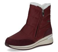 CAPRICE Femme Damen 9-26106-45 Botte Tendance, Bordeaux Comb, 38 EU Large