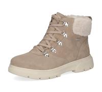 CAPRICE Femme Damen 9-26254-45 Botte Tendance, Suede de Sable, 38 EU Large