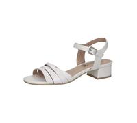 CAPRICE Femme Damen 9-28206-44 Sandale à Talon, White Comb, 40.5 EU