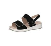 CAPRICE Femme Damen 9-28252-44 Sandale cale, Taupe Sue Met, 41 EU Large