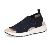 CAPRICE Femme Damen 9-28706-42 Sandale Plate, Ocean Knit, 42 EU