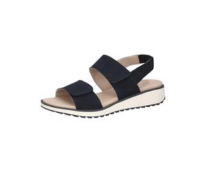 CAPRICE Femme Damen 9-28708-44 Sandale Plate, Ocean Suede, 36 EU