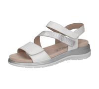 CAPRICE Femme Damen 9-28716-44 Sandale, White/Silver, 39 EU