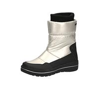 CAPRICE Femme Végétalien Bottine, Blk Plain Comb, 42 EU