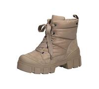 CAPRICE Femme Végétalien Bottine, Citron Vert Fluo, 36 EU