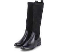 Caprice Femmes Bottes longues fermeture éclair talon bloc mode 9-25514-41, Taille:40.5 EU, Couleur:Noir