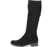 Caprice Femmes Bottes longues talon bloc stretch mode clean 9-25512-41, Taille:40.5 EU, Couleur:Noir