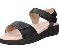 Caprice Femmes Sandales Noir Loisir, Taille:39 EU
