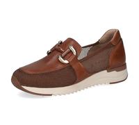 CAPRICE Mocassin Femme Plat, Marron (Cognac Comb), 39 EU