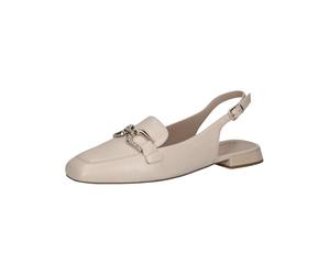 CAPRICE Mocassins élégants en Cuir pour Femme, Cream Perlato, 39 EU