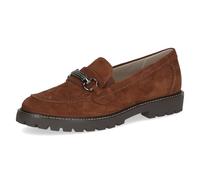 CAPRICE 9-24702-45 Pantoufles en Daim Cognac pour Femme, 39 EU, Daim Cognac, 39 EU