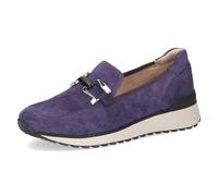Caprice Mocassins Femme en Cuir Confort, Lilas (Purple Suede), 39 EU
