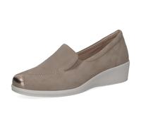 CAPRICE Mocassins Femme en Cuir, Marron (MUD Comb), 38 EU