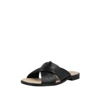 Caprice Sandale Femme en Cuir, Noir (Black Nappa), 36 EU