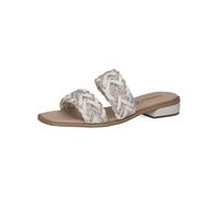 CAPRICE Mule or / blanc, Taille 37