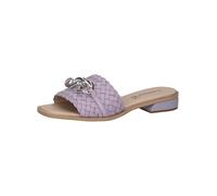 CAPRICE Mule rose / argent, Taille 39
