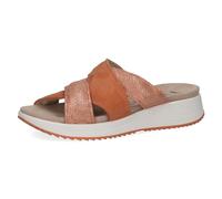 CAPRICE Mules Femme en Cuir pailletées, Orange (Orange Comb), 39 EU