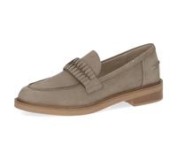 CAPRICE Pantoufles Plates pour Femme 9-24301-42, Beige Nubuck, 37 EU