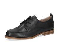 CAPRICE Richelieu Femme en Cuir, Bleu (Ocean Nappa), 39 EU