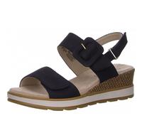 CAPRICE Femme 9-28753-42 Sandale cale, Ocean Nubuc, 39 EU