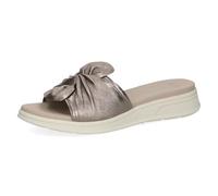 Caprice Sandale Femme en Cuir, Métallisé (Brown Metallic), 39 EU