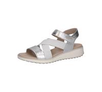 CAPRICE Sandales argent / blanc, Taille 38