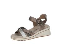 CAPRICE Sandales bronze / argent, Taille 41