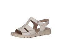 CAPRICE Sandales compensées pour Femme 9-28102-44 Pearl Nappa, 39 EU, Nappa nacré, 39 EU
