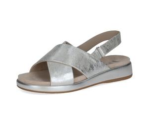 CAPRICE Sandales Mode Femme 9-28208-44, Pointure:39 EU, La Couleur:Argent