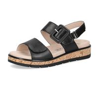 Caprice Sandales femme 9-28714-44 Cuir nappa noir Taille 38