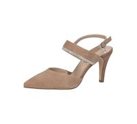 CAPRICE Slingpumps 9-29601-42 G-Weite, Beige Leo Comb, 38 EU