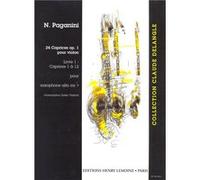PAGANINI N. - CAPRICES (24) VOL.1 - SAXOPHONE SOLO