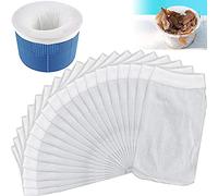 CAPRICIOUS 20Pcs Chaussettes de Skimmer de Piscine Pool Skimmer Socks Chaussette Filtrante Piscine pour Skimmer Piscine Hors Sol pour Attraper Les Feuilles d'arbre Piscine Protégez La Piscine Propre