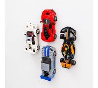 Capricorn Goods Lot de 4 crochets de fixation murale pour voitures Speed Champions - Facile à installer