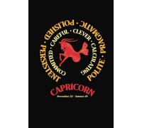 Capricorn Journal Book: Lined Astrological Sign Notebook or Diary | Gift for the Capricorn in Your Life
