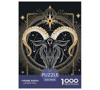 Capricorne 1000 Pieces Puzzle en Papier Jeu Éduchatif Défi De l'art De La Décoration Moderne Adultes Enfants 70x50cm/1000pcs