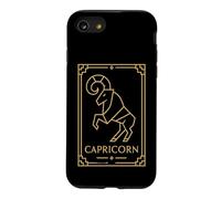 Capricorne Art Déco Zodiac Graphic Coque pour iPhone SE (2020) / 7/8