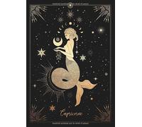 Capricorne: Carnet de notes | Signe astrologique du Capricorne | 120 pages lignées | Design élégant