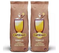 CAPRIMO | Cappuccino Aromatisé Vanille | 2x1kg de poudre soluble | 30% de sucre en moins