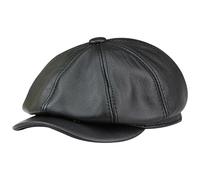 Caps de newsboy, capuchons de journalistes pour hommes en cuir en cuir en cuir, chapeau de bac à 8 panels, chapeau de chauffage de golf chapeau de journaux pour hommes Femmes xxl, chapeaux de journau