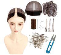 Caps de perruque en forme de T avec bande de poign es pour femmes Gourgure de perruque non glissante pour garder les perruques en place Perre