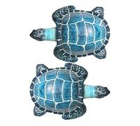 Caps de toilette | 2 pièces Turtle Shape Fun Lid | Resin Decorative Toilet Screw Covers - for Replacement Hardware Inside Bathroom Shower Garbage RV Tank Bathtub Camping