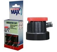 Caps - Valve - Pour bombe de peinture SprayMax - Avec variateur - Lot de 6