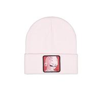 Capslab Bonnet Homme & Femme Dragon Ball Z, Bonnet Buu Original, Doux et Chaud, Rose, Noir, Taille TU