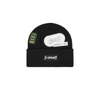 Capslab Bonnet Homme & Femme Rick et Morty, Doux et Chaud, Noir Taille TU