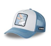 Capslab Bugs Bunny Looney Tunes Gris Clair et Foncé Casquette de Camionneur