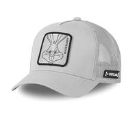 Casquette Homme & Femme Bugs Bunny, Casquette Trucker, Looney Tunes, Doux et Confortable, Gris, Noir, Taille TU